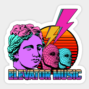 RETROWAVE 80S Sticker